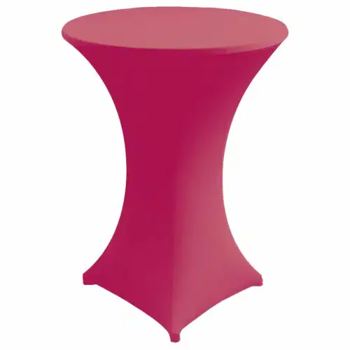 Stehtischhusse Stretch Zürich Pink B1
