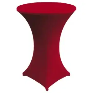 Stehtischhusse Stretch 60,70,80 cm Rot