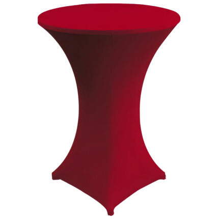 Stehtischhusse Stretch Zürich Rot B1