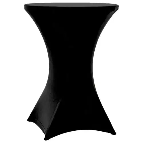 Stehtischhusse 60,70,80 cm Schwarz Stuttgart