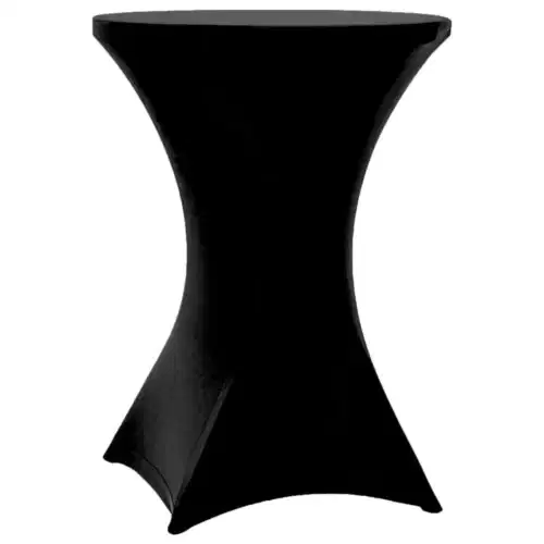 stehtischhusse 80 cm stuttgart schwarz