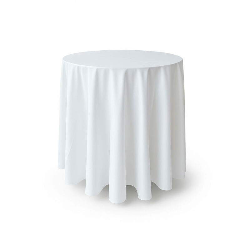Stehtischhusse Gastro b1 weiss