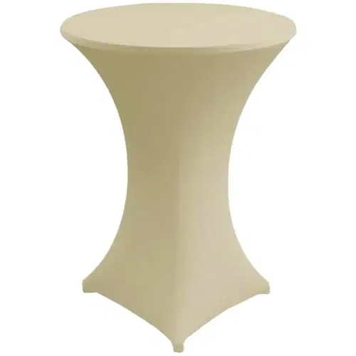 Stehtischhusse Stretch Creme
