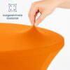 stehtischhussen elastic orange