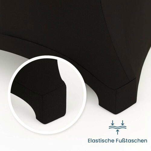Stehtischhusse Berlin Schwarz (3 Größen) – Bild 5
