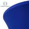 stehtischhussen perfekte passform blau