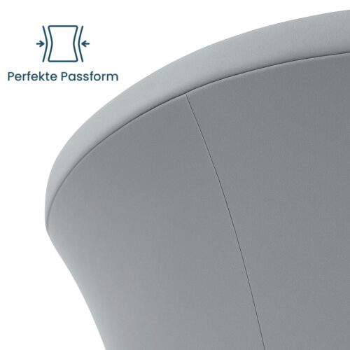 stehtischhussen perfekte passform grau