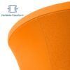 stehtischhussen perfekte passform orange