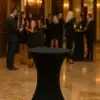 Stehtischhussen Stuttgart Schwarz B1