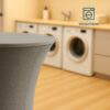 stehtischhussen washbar grau