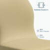 Stuhlhusse Creme