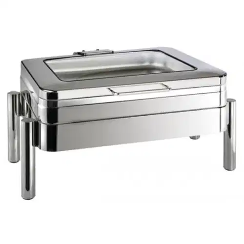 Chafing Dish GN 1/1 mit Glasdeckel