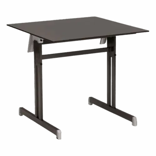 Klapptisch Bodega Anthrazit 80 x 80 cm