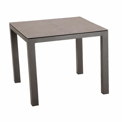 Tisch Houston Anthrazit 90 x 90 cm