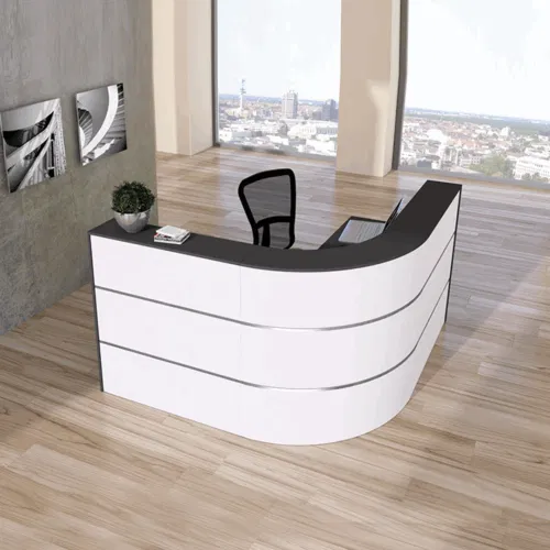 Design Theke Cento Ausführung 2a weiß-anthrazit copy Design Theke Cento Ausführung