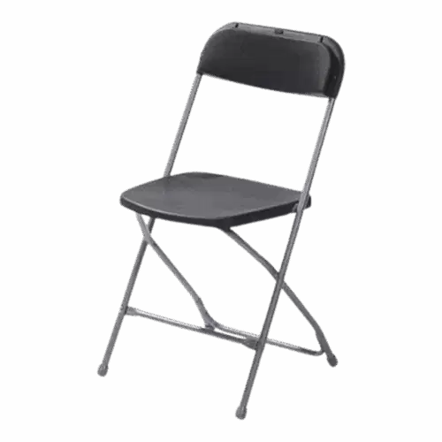 Klappstuhl Budget schwarz/grau