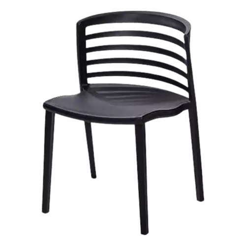 Medaillon-Stuhl Rivièra Schwarz – Bild 1