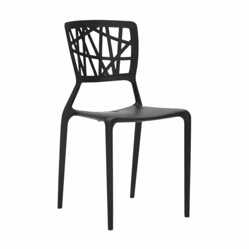 Stapelstuhl Webb Schwarz