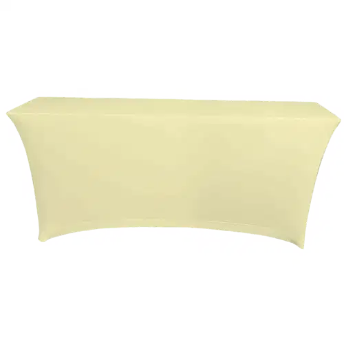 Tischhusse Stretch Creme