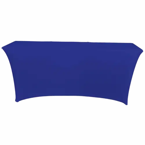 Tischhusse Stretch Blau