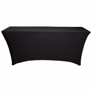Tischhusse Stretch Schwarz