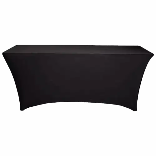 Tischhusse Stretch Schwarz