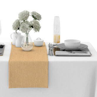 Mitteldecke Tweedy "Beige" 90/90 cm