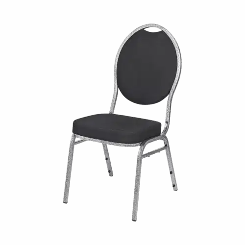 Bankettstuhl Herman Deluxe Schwarz