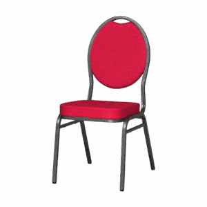 Bankettstuhl Herman Rot