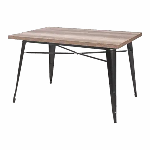Bistrotisch Paris 120 x 80 cm Tischplatte 28 mm