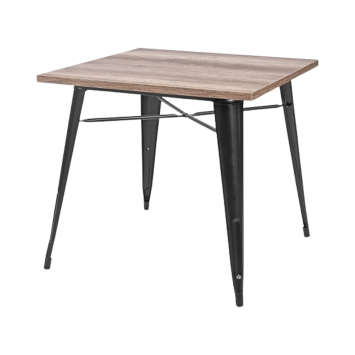 Bistrotisch Paris 80 x 80 cm Tischplatte 28 mm