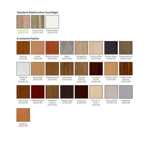 Restauranttisch farben