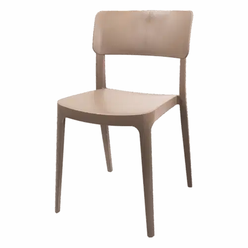 Outdoor-Stapelstuhl Wing Kunststoff Sand/Beige