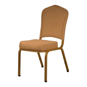 Bankettstuhl Vera Hellbraun stapelbar copy