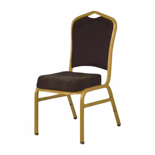 Bankettstuhl Vera Schwarz stapelbar
