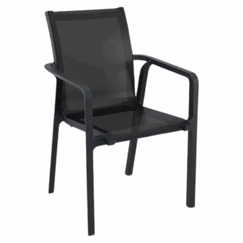 Dining-Stuhl Lace Schwarz