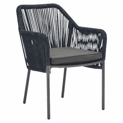 Korbsessel Baleric Blau