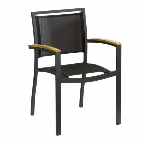 Terrassenstuhl Cenon Schwarz copy Terrassenstuhl Cenon Schwarz