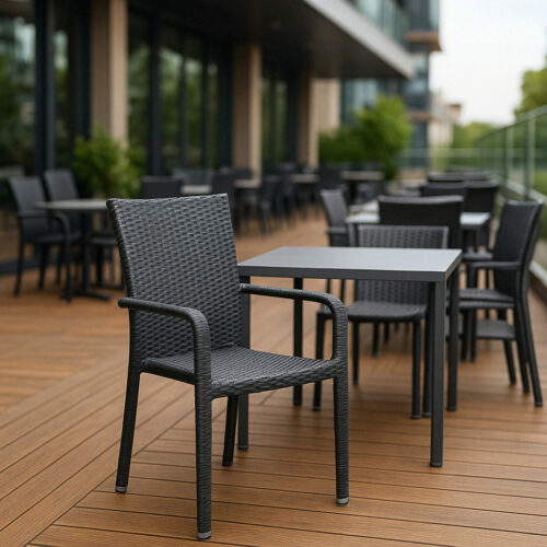 Terrassenstuhl Modus Anthrazit