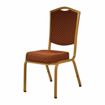 Bankettstuhl Clara Braun stapelbar