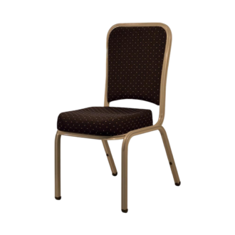 Bankettstuhl Marta Dunkelbraun stapelbar