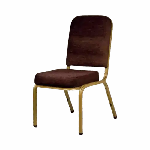Bankettstuhl Pia Braun stapelbar