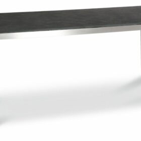 Tisch Marbella 210 x 100 cm Edelstahl/Ardesia