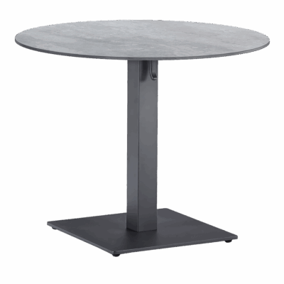 Tisch Cervia 90 cm Ø Anthrazit/HPL