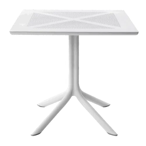 Tisch Ohio 80 x 80 cm Weiß copy Tisch Ohio 80 x 80 cm Weiß