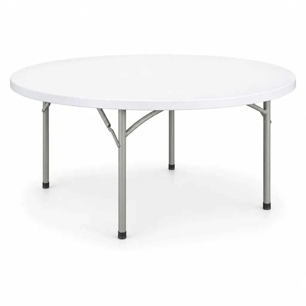 Catering-Tisch rund 70152 – Ø 152 cm Catering-Tisch rund 70152 mit 152 cm Durchmesser und klappbarem Metallgestell