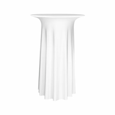 deluxe stehtischhussen luxor weiss