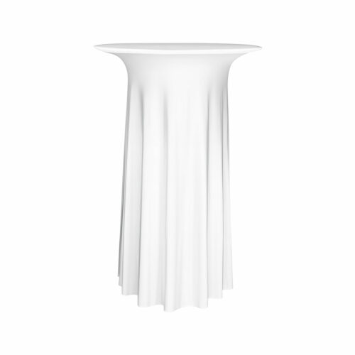 deluxe stehtischhussen luxor weiss