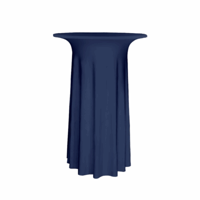 Deluxe-Stehtischhusse Luxor Blau (3 Größen)