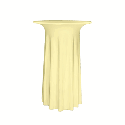 Stehtischhusse ecru